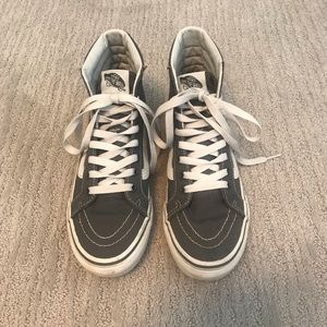 Grey Hightop Old Skool Vans